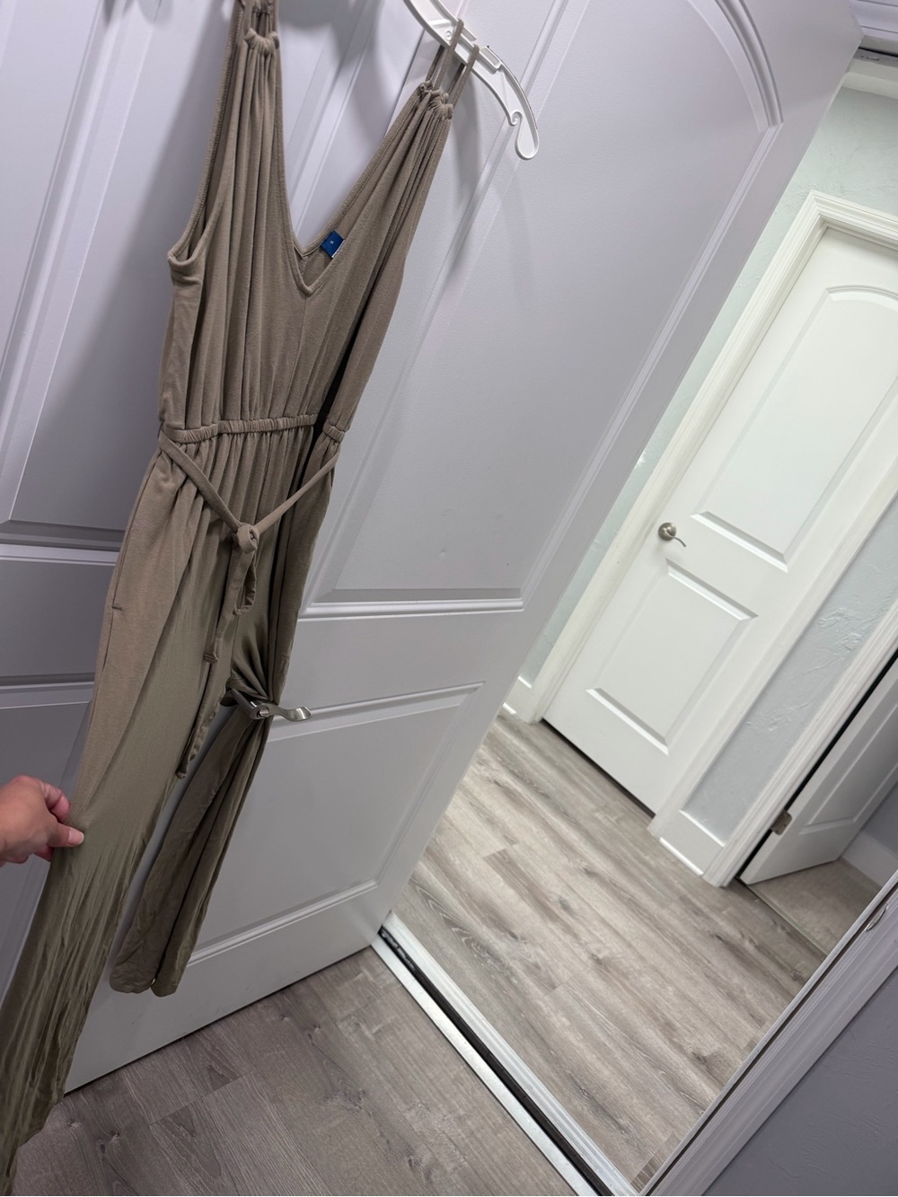 Old Navy olive green jumpsuit